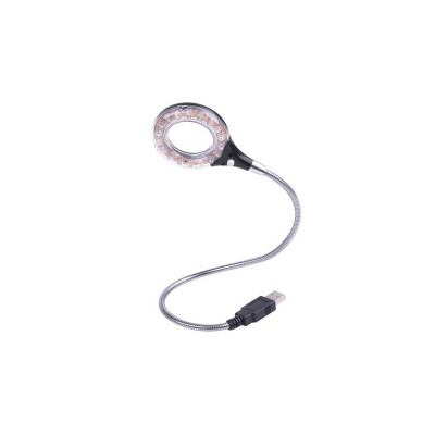 USB lamp with magnifying glass 18 LEDs